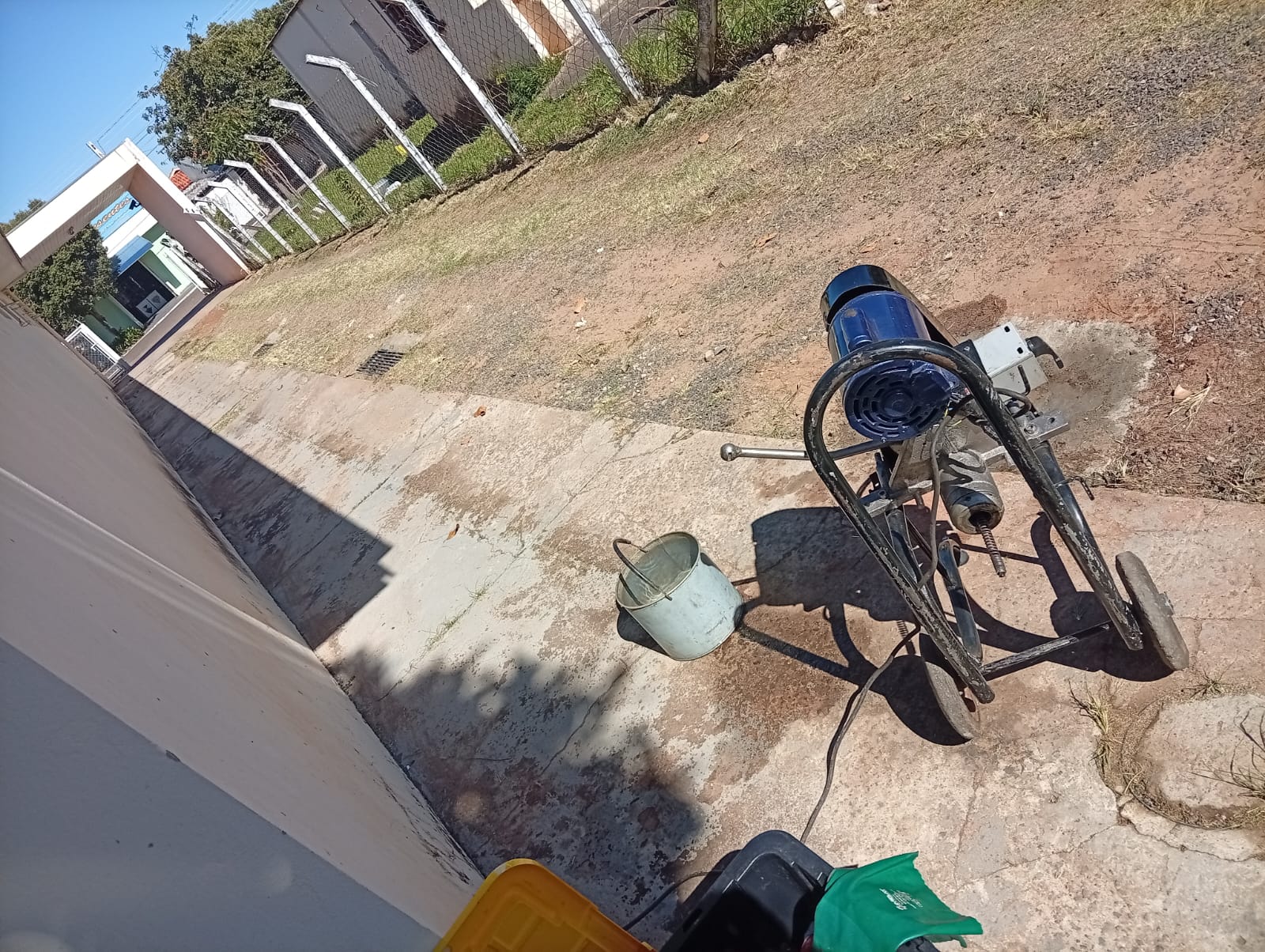 Máquina de desentupimento da Clean em atendimento externo